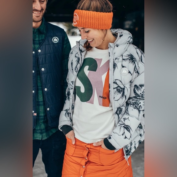 Maloja Light Down Ski ‘ChampeschM’ Jacket- Haze Winter Rose, Size XS - Picture 1 of 7